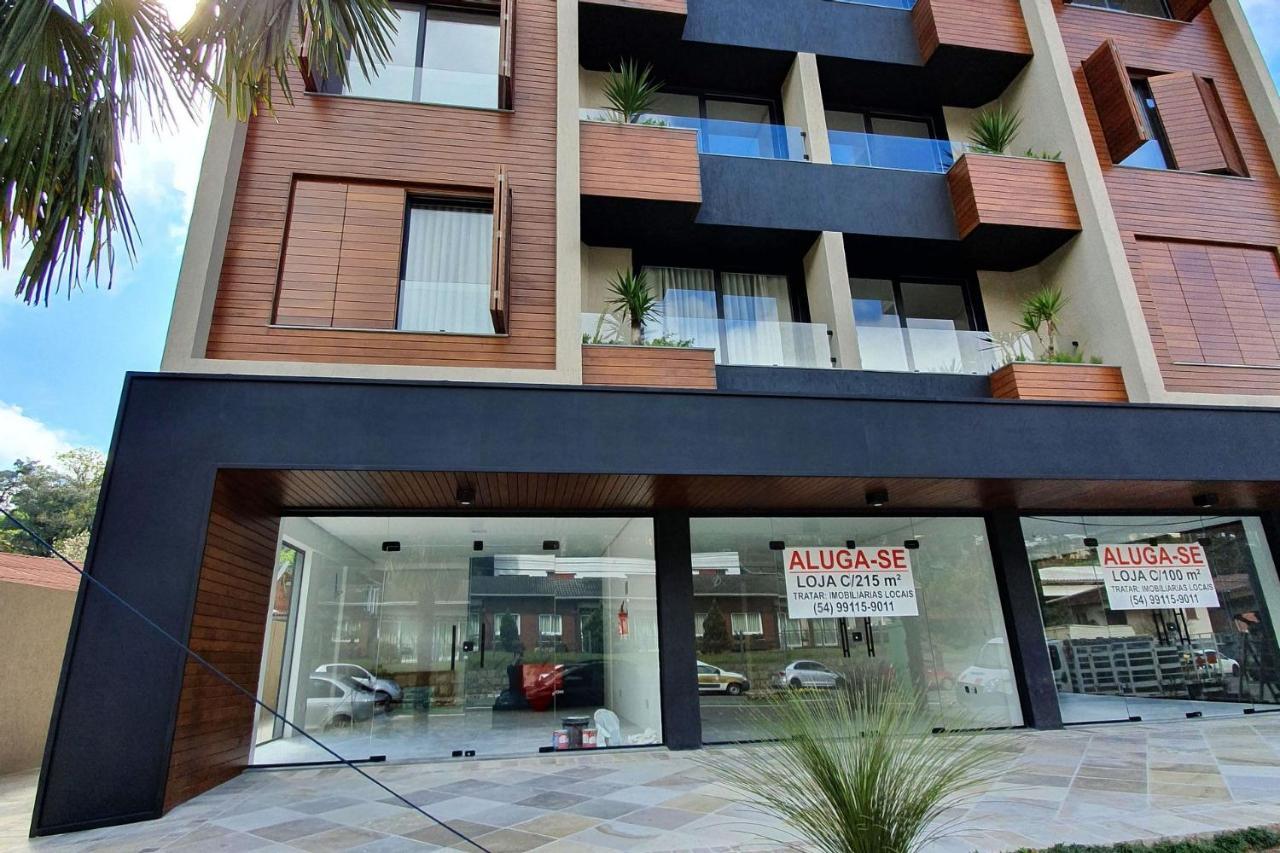 Apto Luxo 800M R. Coberta | 2 Suites | Mobiliado Gramado Eksteriør billede