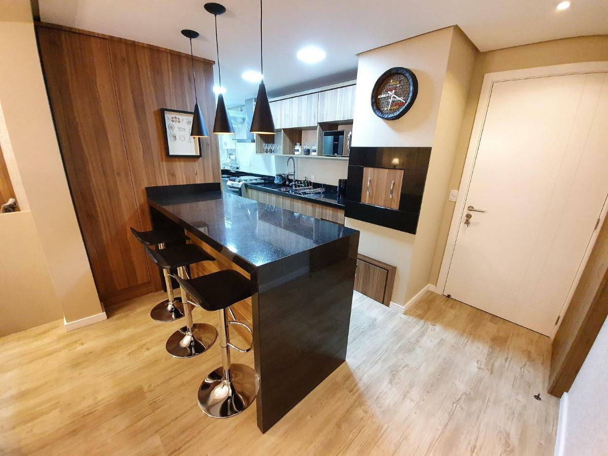 Apto Luxo 800M R. Coberta | 2 Suites | Mobiliado Gramado Eksteriør billede