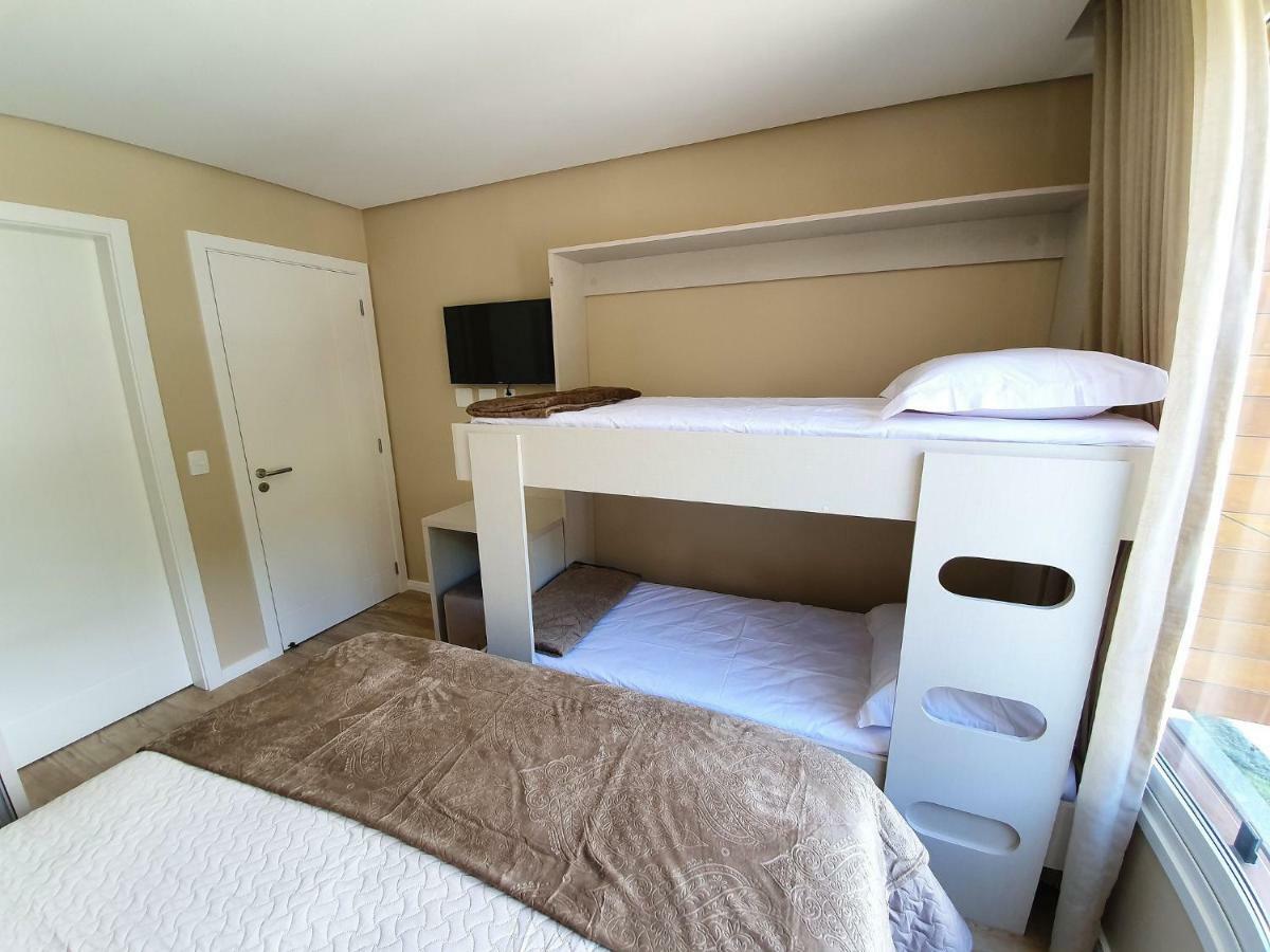 Apto Luxo 800M R. Coberta | 2 Suites | Mobiliado Gramado Eksteriør billede