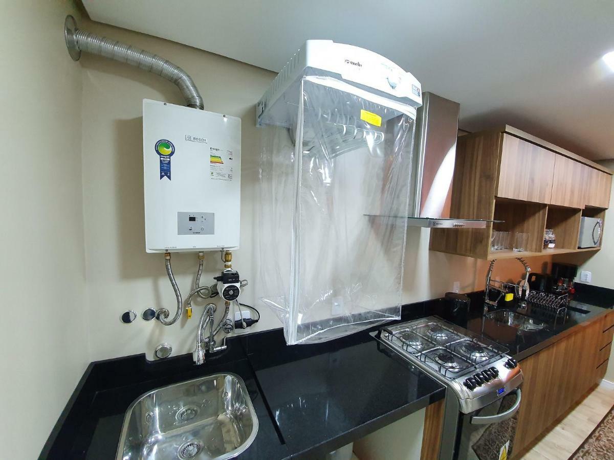 Apto Luxo 800M R. Coberta | 2 Suites | Mobiliado Gramado Eksteriør billede