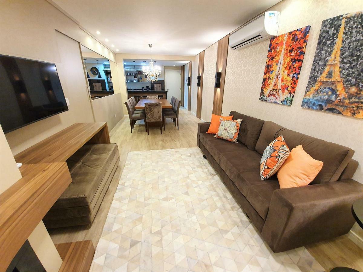 Apto Luxo 800M R. Coberta | 2 Suites | Mobiliado Gramado Eksteriør billede