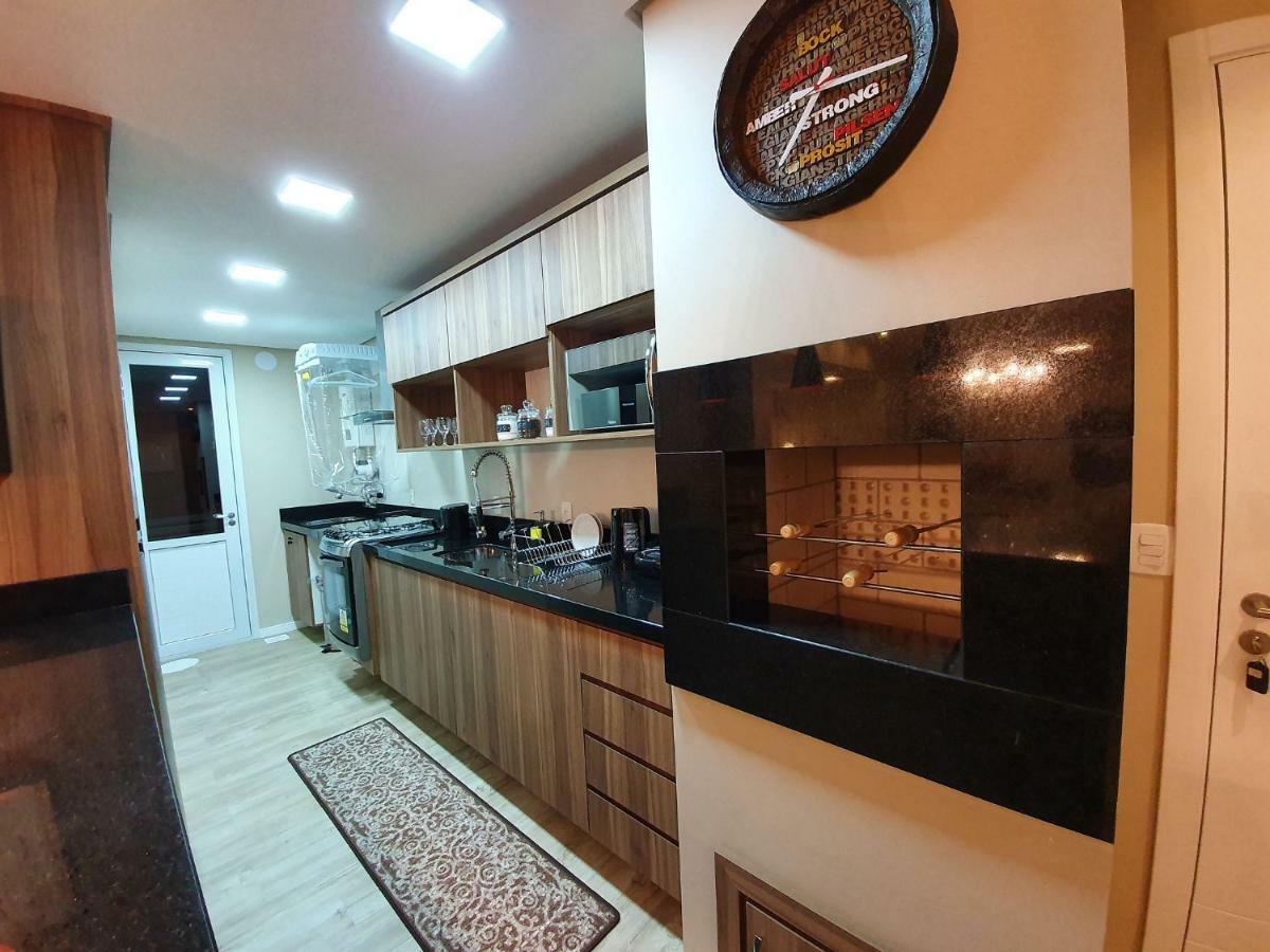 Apto Luxo 800M R. Coberta | 2 Suites | Mobiliado Gramado Eksteriør billede