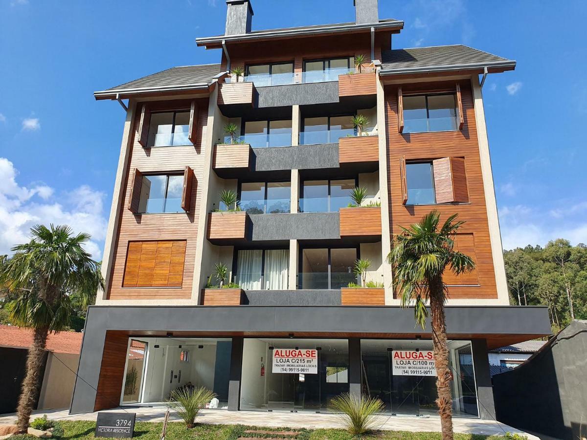 Apto Luxo 800M R. Coberta | 2 Suites | Mobiliado Gramado Eksteriør billede