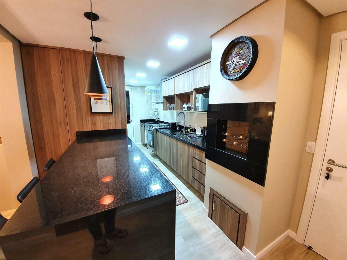 Apto Luxo 800M R. Coberta | 2 Suites | Mobiliado Gramado Eksteriør billede