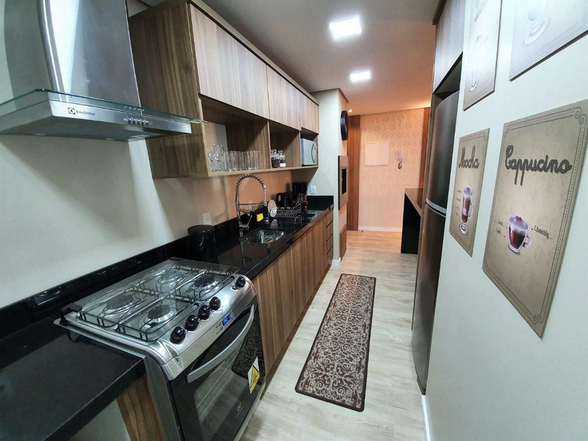 Apto Luxo 800M R. Coberta | 2 Suites | Mobiliado Gramado Eksteriør billede